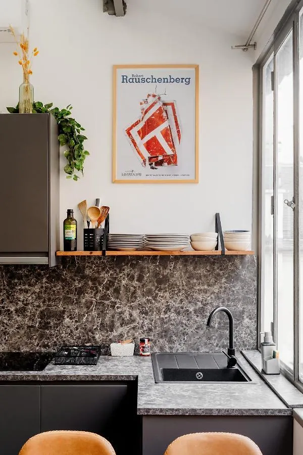 Edgar Martyrs - Loft Apartamento París